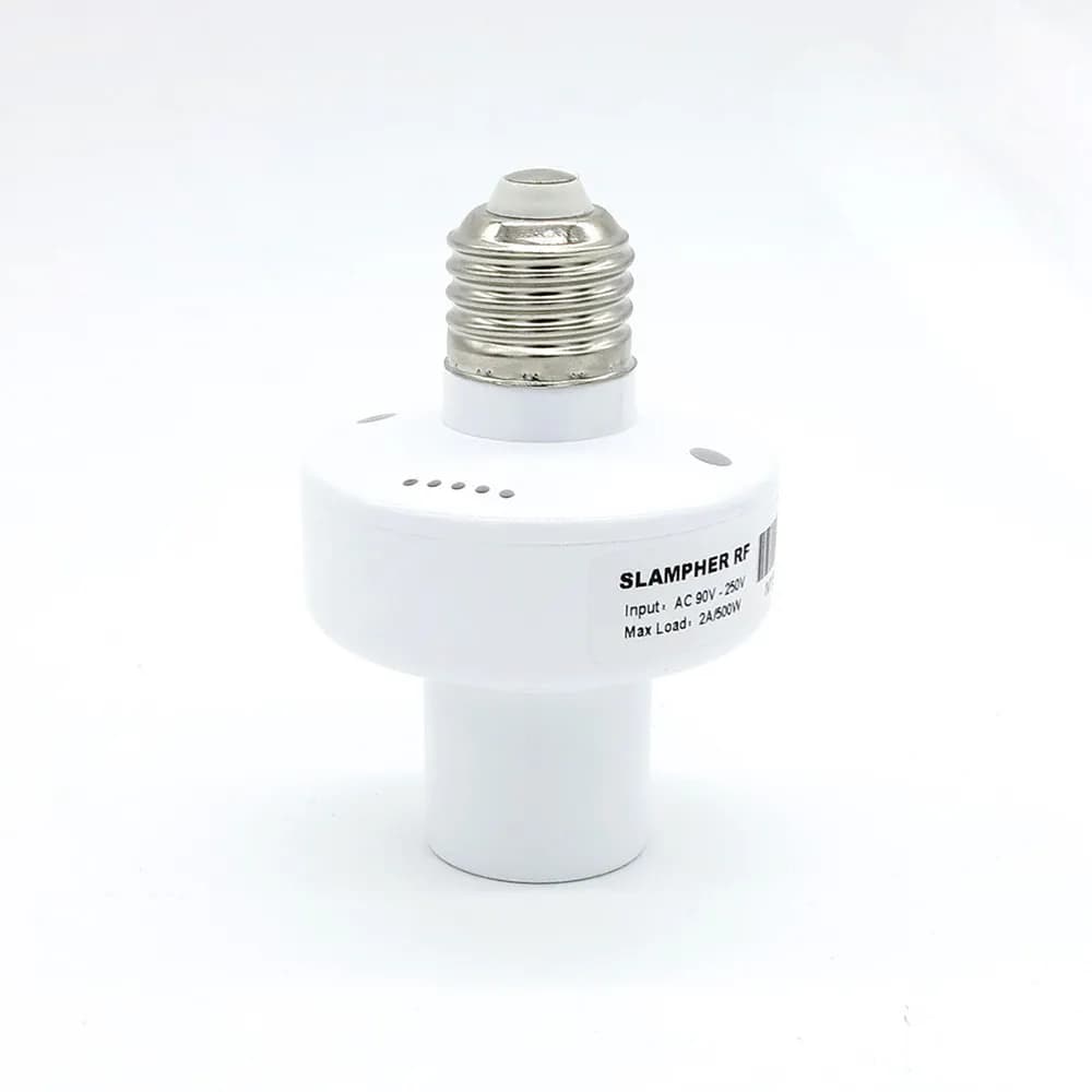 Slampher: WiFi 433MHz RF Wireless Light Socket