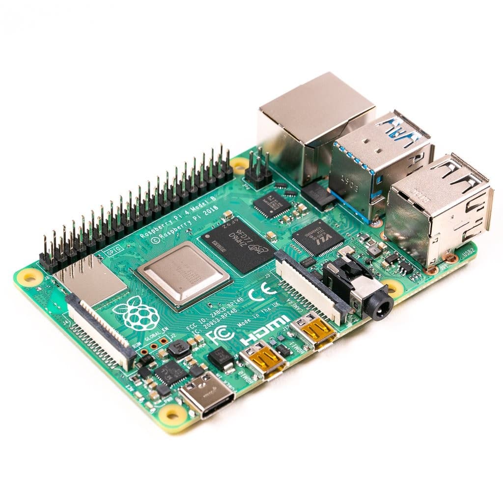 UK-Raspberry Pi 4 Model B, BCM2711 SoC, 2GB DDR4 RAM, USB 3.0, PoE Enabled — image 1