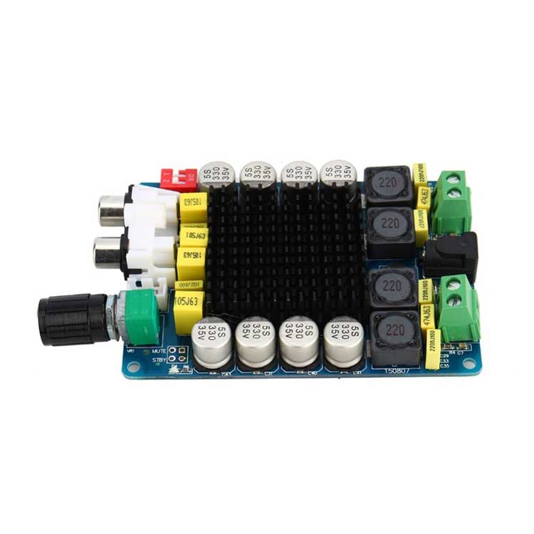 TDA7498 Class D 2X100W Dual Channel Audio Stereo Digital Amplifier — image 1